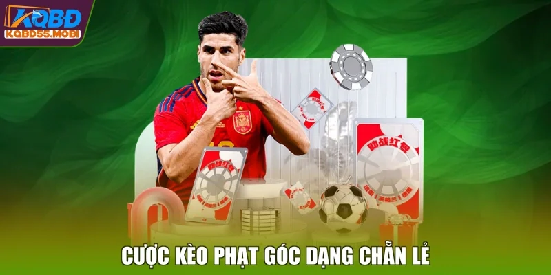 Cược kèo phạt góc dạng chẵn lẻ