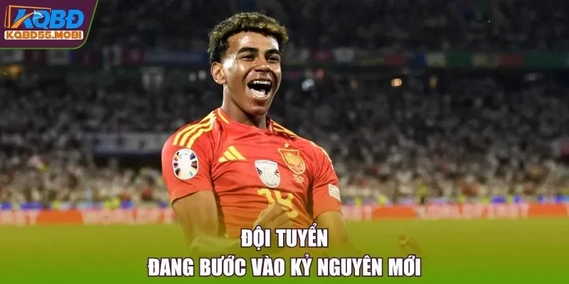 Đội tuyển đang bước vào kỷ nguyên mới