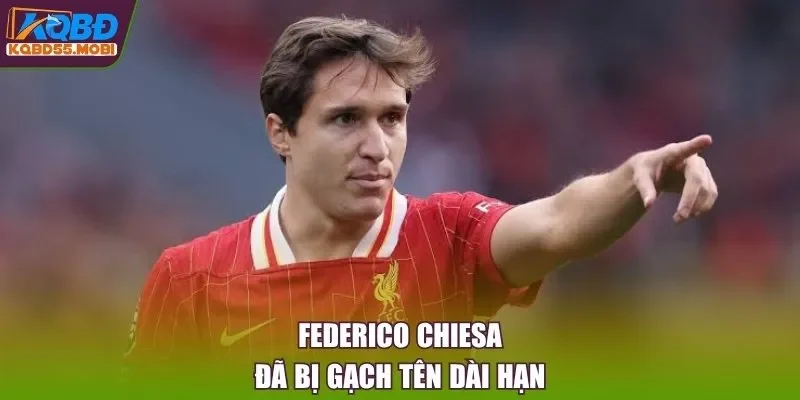 Federico Chiesa đã bị gạch tên dài hạn