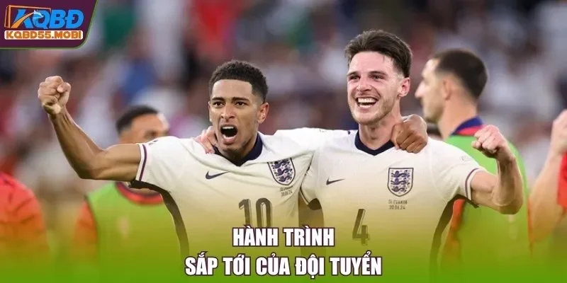 Hành trình sắp tới của đội tuyển
