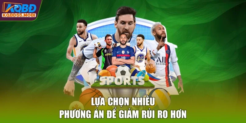 Lựa chọn nhiều phương án để giảm rủi ro hơn