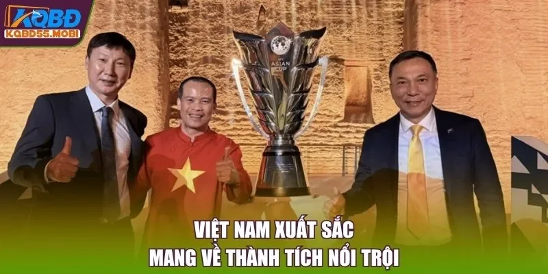 Việt Nam xuất sắc mang về thành tích nổi trội
